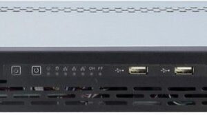 Inter-Tech 1U K-125L | Server Rack Case | Grijs | Mini-ITX - Afbeelding 3