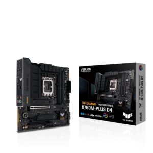 ASUS TUF GAMING B760M-PLUS D4 | Socket LGA 1700 | Intel B760 | 4xDDR4 | Micro-ATX | Moederbord | Open Box - Afbeelding 3