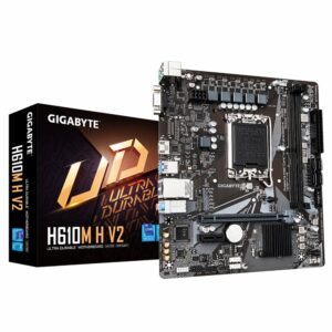 Gigabyte H610M H V2 | Socket LGA 1700 | Intel H610 | 2xDDR5 | Micro-ATX | Moederbord - Afbeelding 1