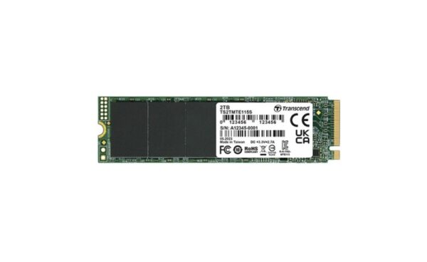 Transcend 115S | 250GB NVMe SSD | M.2 | 3.200MB/s - 0
