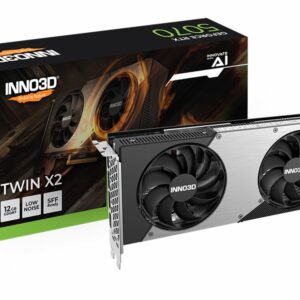 INNO3D GeForce RTX 5070 TWIN X2 | 12GB GDDR7 | DLSS 4 | Videokaart | Nvidia GPU - Afbeelding 1