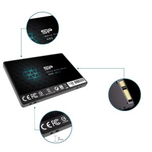 Silicon Power A55 | 128GB SATA SSD | 2.5'' | 460MB/s Lezen | 360MB/s Schrijven - Afbeelding 7