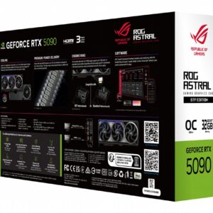 ASUS ROG Astral GeForce RTX 5090 O32G BTF Gaming | 32 GB GDDR7 VRAM | 4K Gaming & AI | Videokaart | GPU | Nvidia - Afbeelding 4