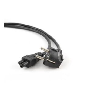 Longwell 3-pin Mickey Mouse (C5) EU Powercord | 1,8 m | Zwart - Afbeelding 3