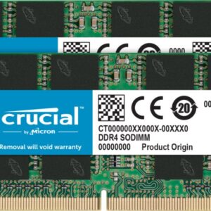 Crucial | 32GB 2x16GB DDR4 | 3200MHz | SODIMM | CL22 | Geheugenmodule | RAM - Afbeelding 1