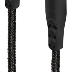 Mobiparts | USB-C naar USB-C Gevlochten Kabel | 2A | 1m | Zwart - Afbeelding 3