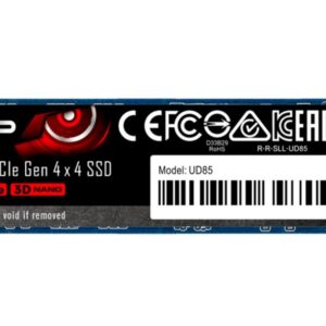 Silicon Power UD90 | 2TB NVMe SSD | M.2 | Gen4 | 3.600MB/s Lezen | 2.800MB/s Schrijven - Afbeelding 1