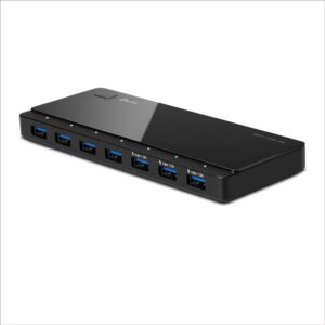 TP-LINK UH700 | USB 3.2 Gen 1 (3.1 Gen 1) Micro-B Hub | 5000 Mbit/s | Zwart - Afbeelding 1