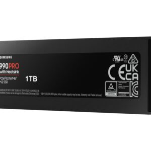 Samsung 990 PRO | 1TB NVMe SSD | M.2 | Gen4 | 7.450MB/s Lezen | 6.900MB/s Schrijven | Heatsink - Afbeelding 5