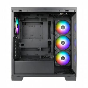 Case Azza Cove | Midi Tower | RGB | Tempered Glass | Zwart - Afbeelding 4