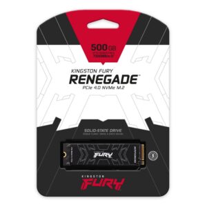 Kingston Fury Renegade | 500GB NVMe SSD | M.2 Gen4 | 7.300MB/s Lezen | 3.900MB/s Schrijven - Afbeelding 4