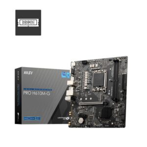 MSI PRO H610M-G | Moederbord Micro-ATX | LGA 1700 | DDR4 - Afbeelding 1