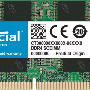 Crucial | 1x8GB DDR4 | 3200MHz | SODIMM | CL22 | Geheugenmodule | RAM - Afbeelding 1