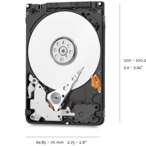Western Digital Blue | 2TB 2.5" HDD | SATA III | 5400 rpm | 128MB Cache - Afbeelding 3