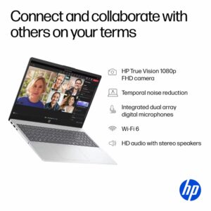 HP OmniBook 3 NGAI | 15.6" Full HD IPS Touch | AMD Ryzen AI 5 330 | 16GB DDR5 | 512GB SSD | Windows 11 Home | Zilver - Afbeelding 6