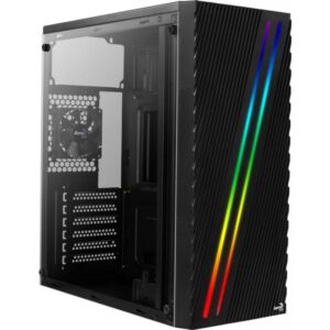 Aerocool Streak | MicroATX/Mini-ITX Behuizing | RGB Frontpaneel | USB 3.2 & 2x USB 2.0 - Afbeelding 1