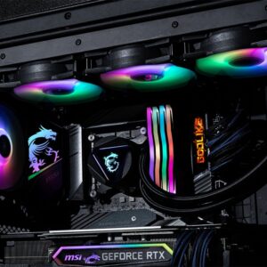 MSI MAG CoreLiquid 360R V2 | 360mm All-in-One CPU Waterkoeler | RGB | Zwart - Afbeelding 5