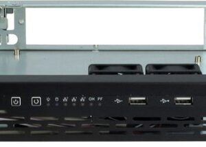 Inter-Tech 1U K-125L | Server Rack Case | Grijs | Mini-ITX - Afbeelding 4