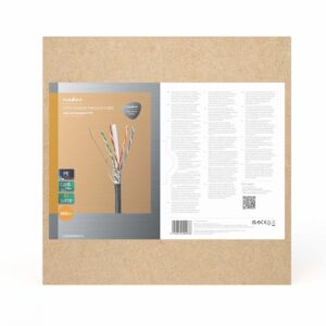 Nedis netwerkkabel voor buiten | Cat6 | S/FTP (S-STP) | 305 m | Zwart | CCBG8594BK305S - Afbeelding 4