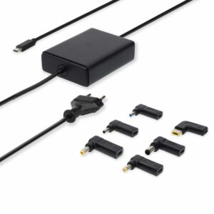 Nedis NBAU65110BK | Notebook adapter (GaN) | 65 W | USB-C Power Delivery | Zwart - Afbeelding 1