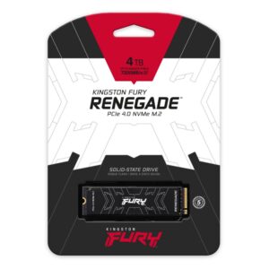 Kingston Fury Renegade | 4TB NVMe SSD | M.2 | Gen4 | 7.300MB/s Lezen | 7.000MB/s Schrijven - Afbeelding 4