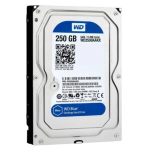 Western Digital Blue HDD 3.5" | 250GB SATA III | 7200RPM | PULLED - Afbeelding 1