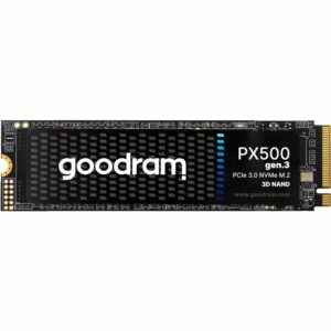 Goodram PX500 | 256GB NVMe SSD | M.2 Gen3 | 3.200MB/s Lezen | 1.300MB/s Schrijven - Afbeelding 1