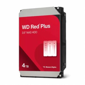 Western Digital Red Plus WD40EFZZ | Interne HDD 4 TB | 3.5" SATA III | 5400 RPM | 128 MB Cache - Afbeelding 1