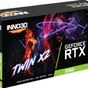 Inno3D GeForce RTX 3060 Twin X2 | 8GB GDDR6 VRAM | Videokaart | GPU | Nvidia - Afbeelding 3