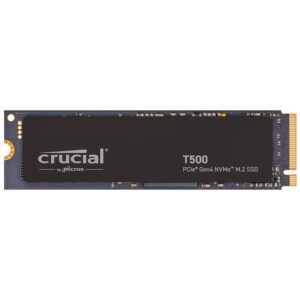 Crucial T500 | 2 TB NVMe SSD | M.2 Gen 4 | 7.400 MB/s Lezen | 7.000 MB/s Schrijven - Afbeelding 1