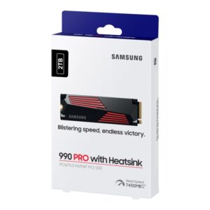 Samsung 990 PRO | 2TB NVMe SSD | M.2 Gen4 | 7.450 MB/s Lezen | 6.900 MB/s Schrijven | Heatsink - Afbeelding 5