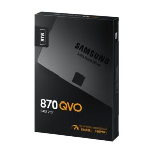 Samsung 870 QVO | 8TB SATA SSD | 2.5" | 560 MB/s Lezen | 530 MB/s Schrijven - Afbeelding 9
