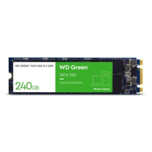 Western Digital Green | 240GB SATA SSD | M.2 | 545MB/s Lezen | 430MB/s Schrijven - Afbeelding 1