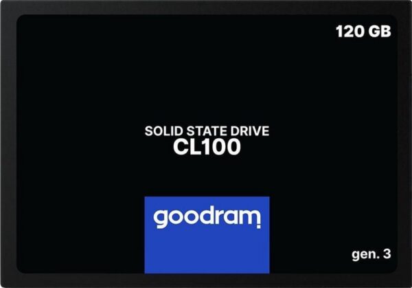 Goodram CL100 | 120GB SATA SSD | 2.5" | 500 MB/s Lezen | 360 MB/s Schrijven - 0