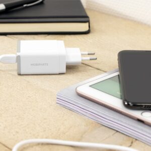 Mobiparts | USB-C naar USB-C Kabel | 2A | 1m | Wit (Bulk) - Afbeelding 4