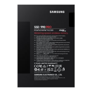 Samsung 990 PRO | 4TB NVMe SSD | M.2 Gen4 | 7.450 MB/s Lezen | 6.900 MB/s Schrijven - Afbeelding 7