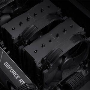 Noctua NH-D15 chromax.black | 250W TDP | 165mm Hoogte | 140mm Fans | CPU Luchtkoeler - Afbeelding 7