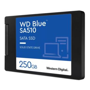 Western Digital Blue SA510 | 250GB SATA SSD | 2.5'' | 555MB/s Lezen | 440MB/s Schrijven - Afbeelding 3