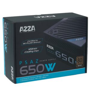 Azza PSAZ-650W | 650 Watt Bronze ATX PSU | Power Supply | Voeding - Afbeelding 4