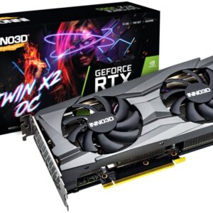 Inno3D GeForce RTX 3060 TWIN X2 OC LHR | 12GB GDDR6 VRAM | Videokaart | GPU | Nvidia - Afbeelding 1