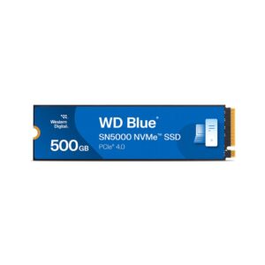 Western Digital Blue SN5000 | 500GB NVMe SSD | M.2 Gen4 | 5.000MB/s Lezen | 4.000MB/s Schrijven - Afbeelding 1