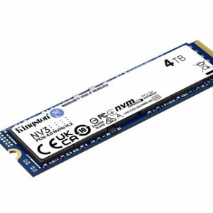 Kingston NV3 | 4TB NVMe SSD | M.2 | Gen4 | 6.000MB/s Lezen | 5.000MB/s Schrijven - Afbeelding 1
