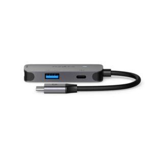 Nedis CCGB64230GY01 | Interface Hub USB 3.2 Gen 1 (3.1 Gen 1) | 1× USB-A + 1× USB-C + 1× HDMI | 5 Gbps | Grijs - Afbeelding 3