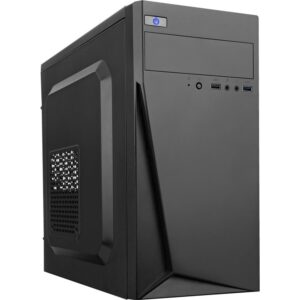 VC13M-071 | Micro-ATX Behuizing | Zonder PSU | USB 3.0 Frontpaneel | Zwart - Afbeelding 1