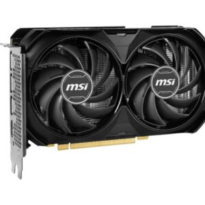 MSI GeForce RTX 4060 TI VENTUS 2X BLACK OC | 16GB GDDR6 VRAM | Videokaart | GPU | Nvidia - Afbeelding 4
