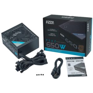Azza PSAZ-650W | 650 Watt Bronze ATX PSU | Power Supply | Voeding - Afbeelding 5