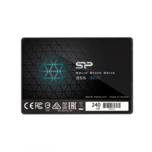 Silicon Power Slim S55 | 240GB SATA SSD | 2.5" | 370 MB/s Lezen | 300 MB/s Schrijven - Afbeelding 1