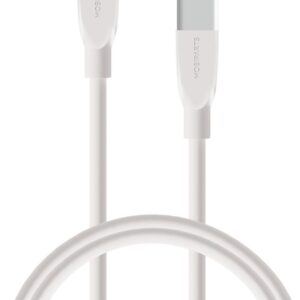 Mobiparts | USB-C naar USB-C Kabel | 2A | 1m | Wit (Bulk) - Afbeelding 3