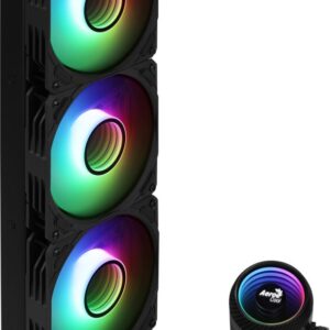 Aerocool Mirage L360 3 x 120MM ARGB RGB/GAMING Waterkoeler - Afbeelding 3