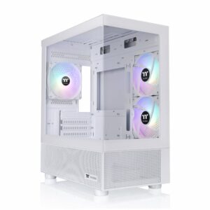 Thermaltake View 170 TG ARGB Snow | Micro Tower Case | Snow | OPEN BOX - Afbeelding 1